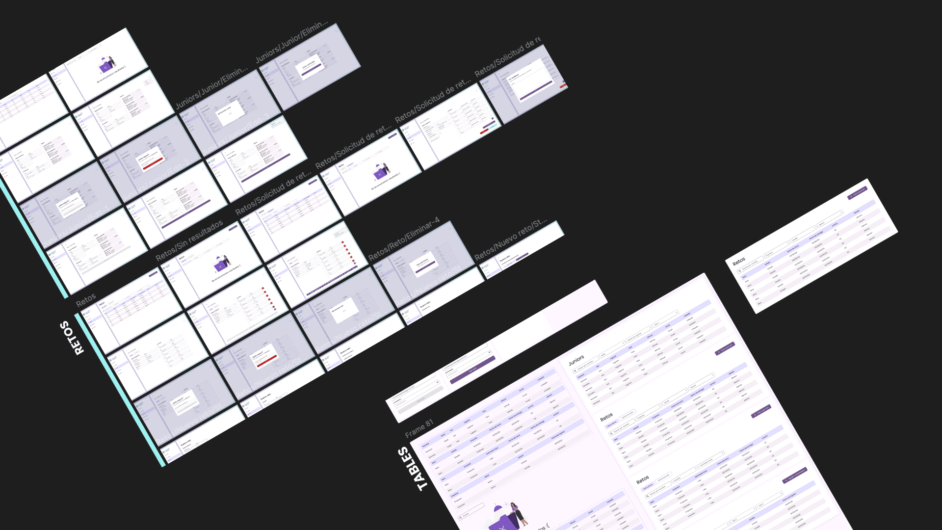 AUJ BackOffice screen 3