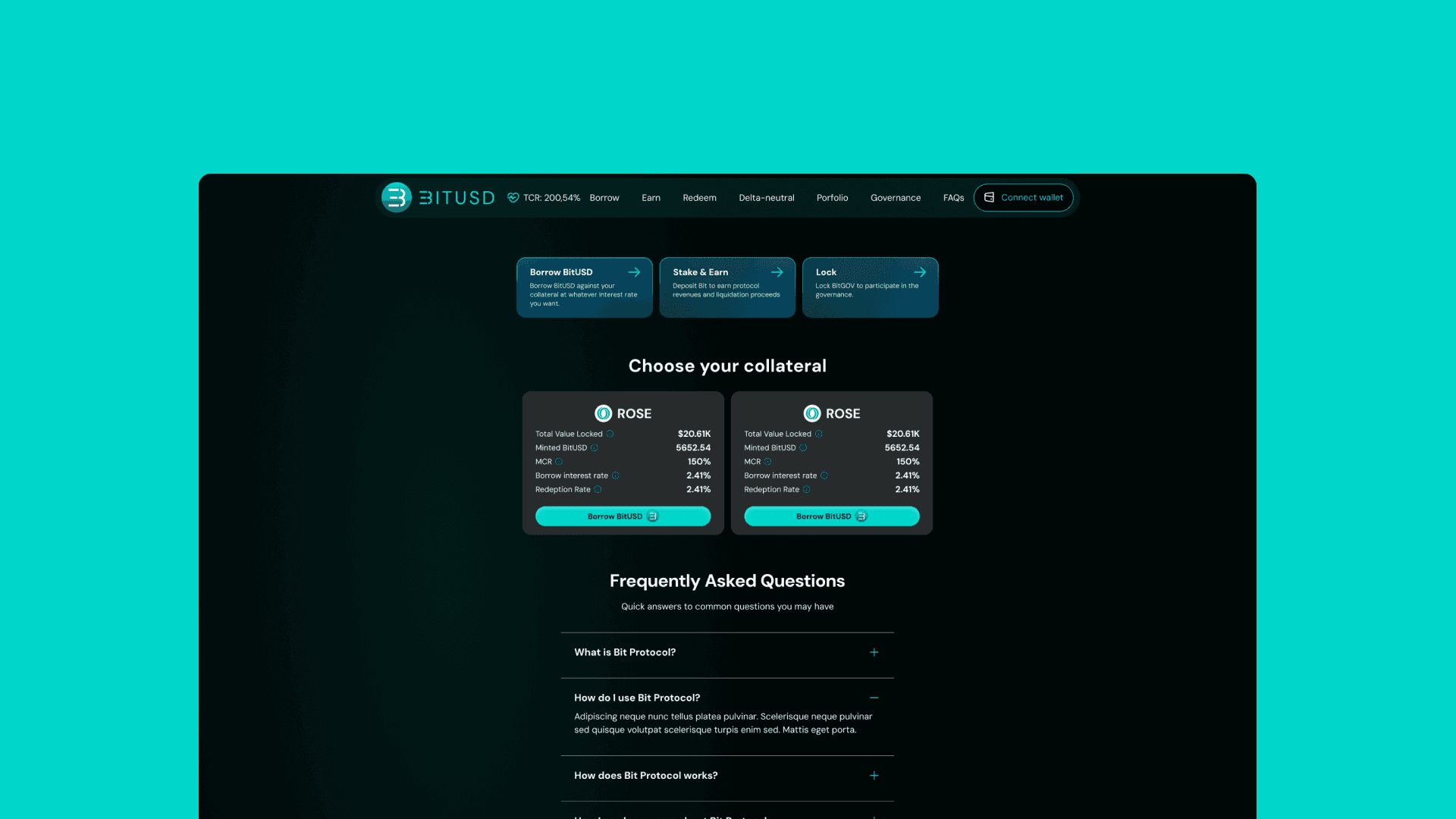 BitUSD screen 2