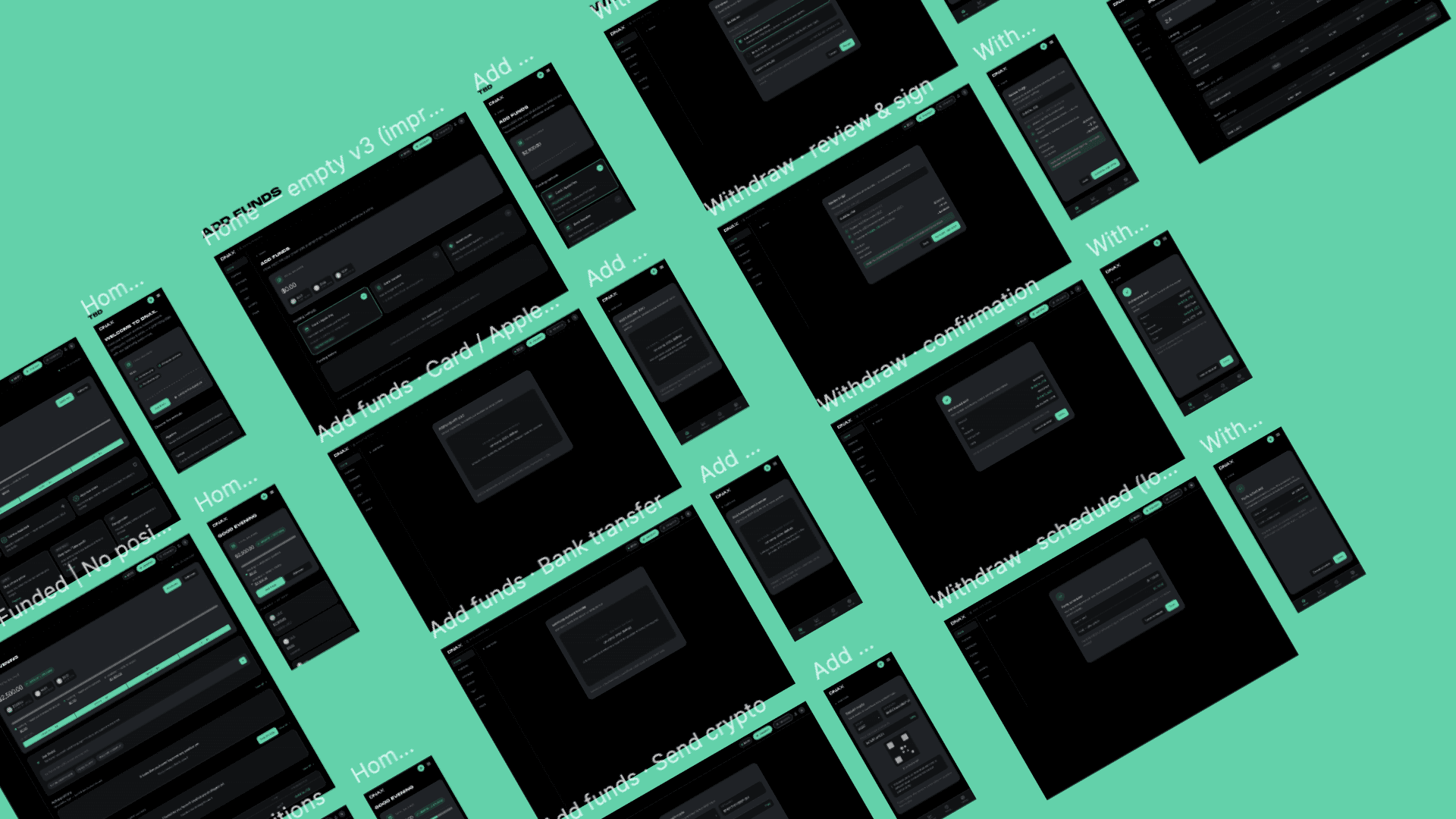 Confidential DeFi Platform screen 3